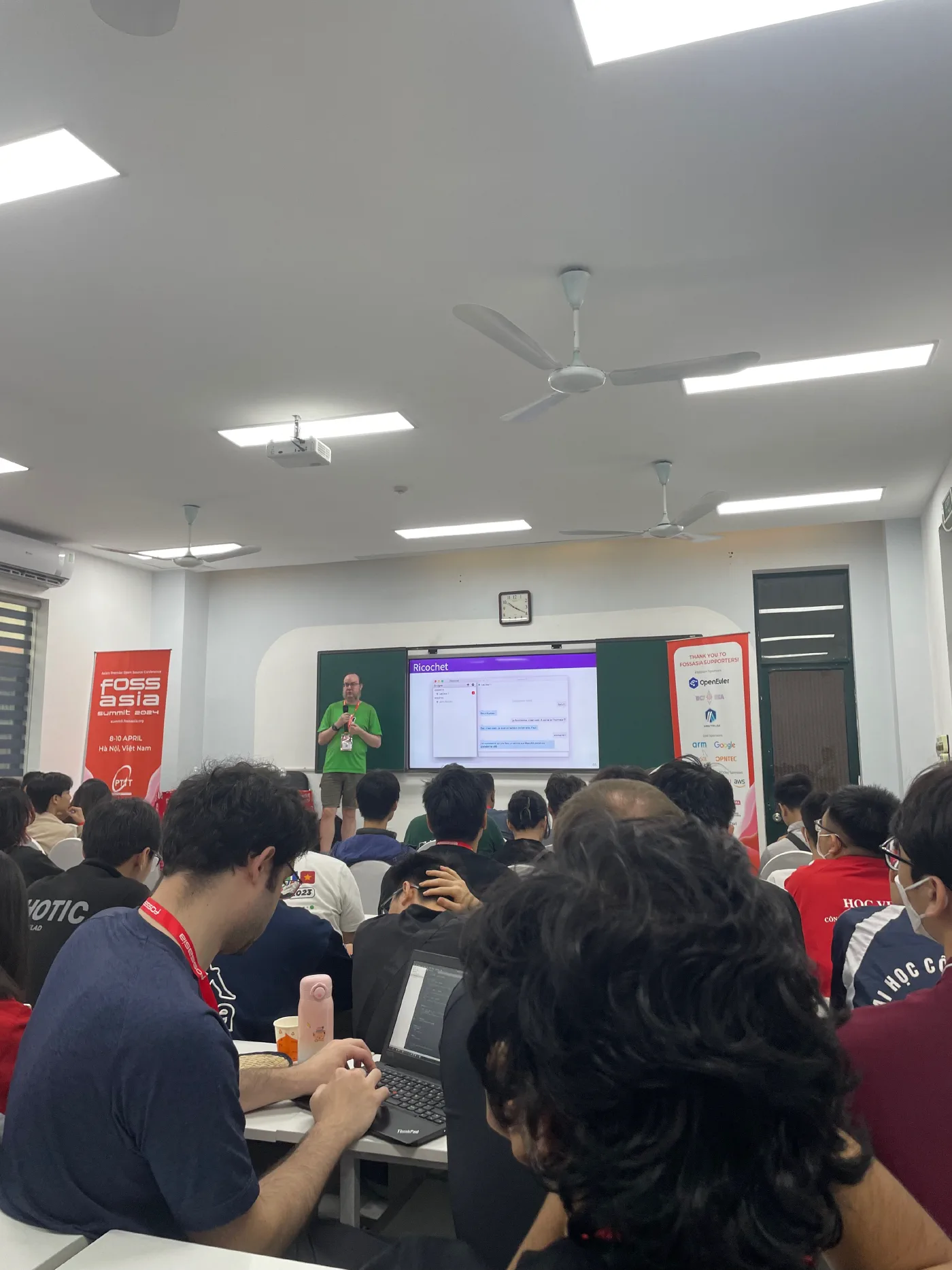Roger Dingledine talking about the Tor Project