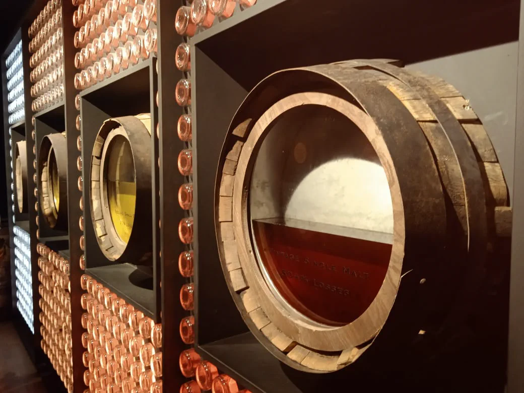 Whiskey barrels