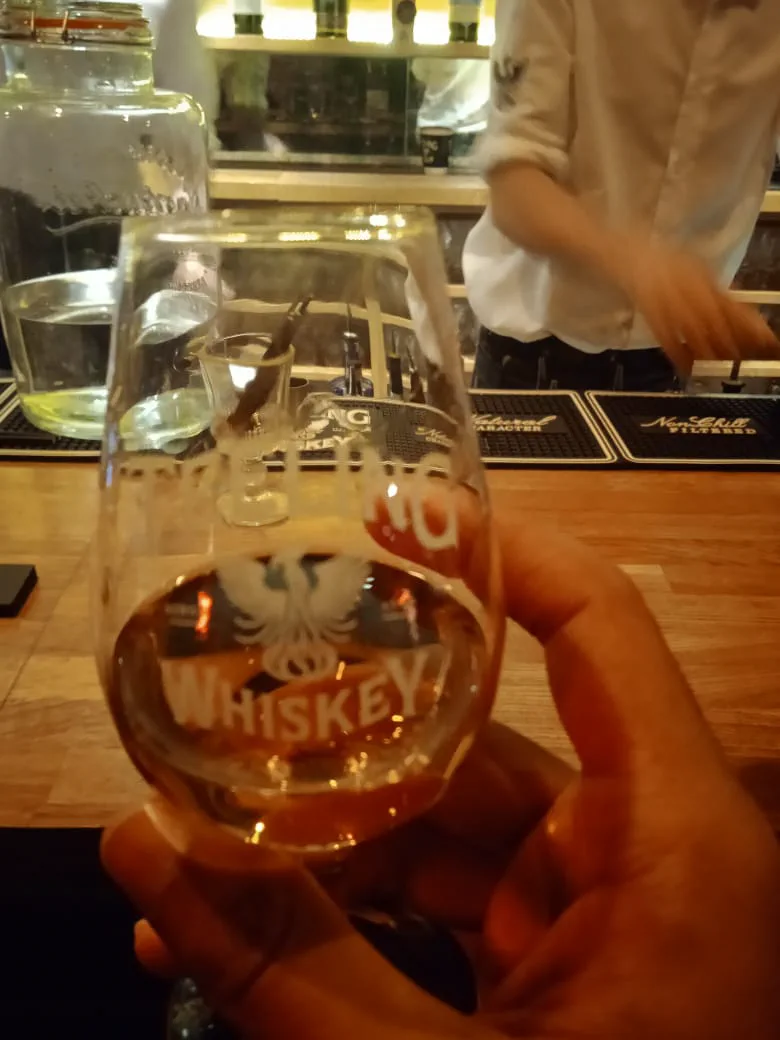 Whiskey “tasting”