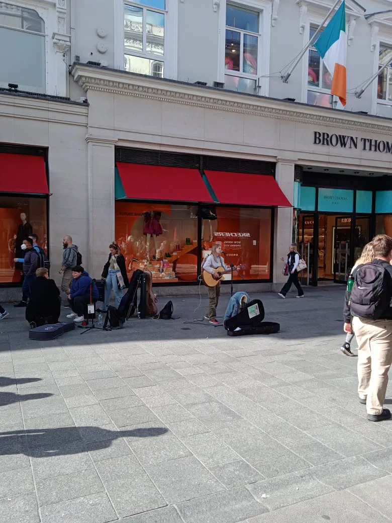I met her on Grafton Street