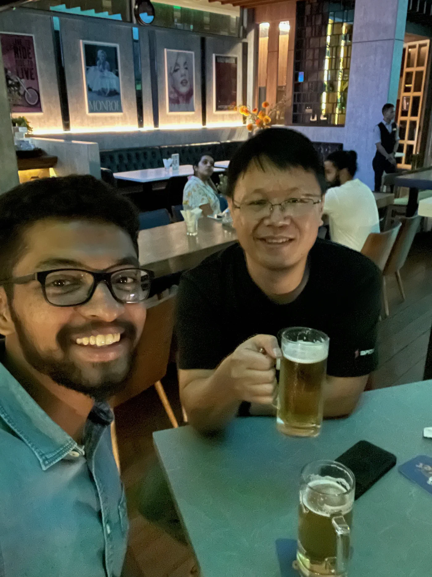 Hanging out with Yuansheng