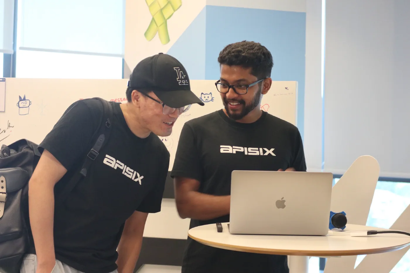 I wonder what we were talking about?