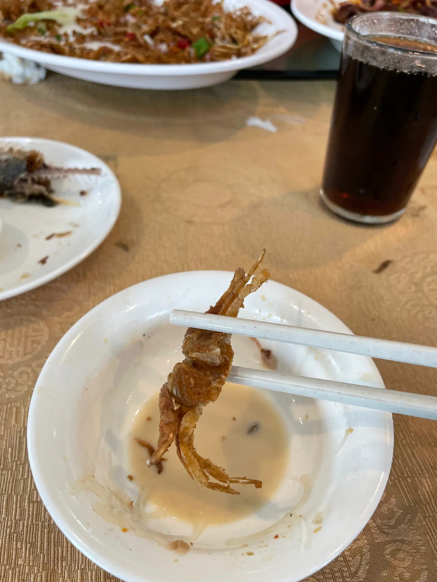 Frequently traveling to SE and East Asian countries made me a pro with these two sticks. And also SEA FOOD!