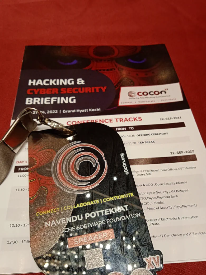 Speaking at a cyber security conference without being a security engineer is scary!