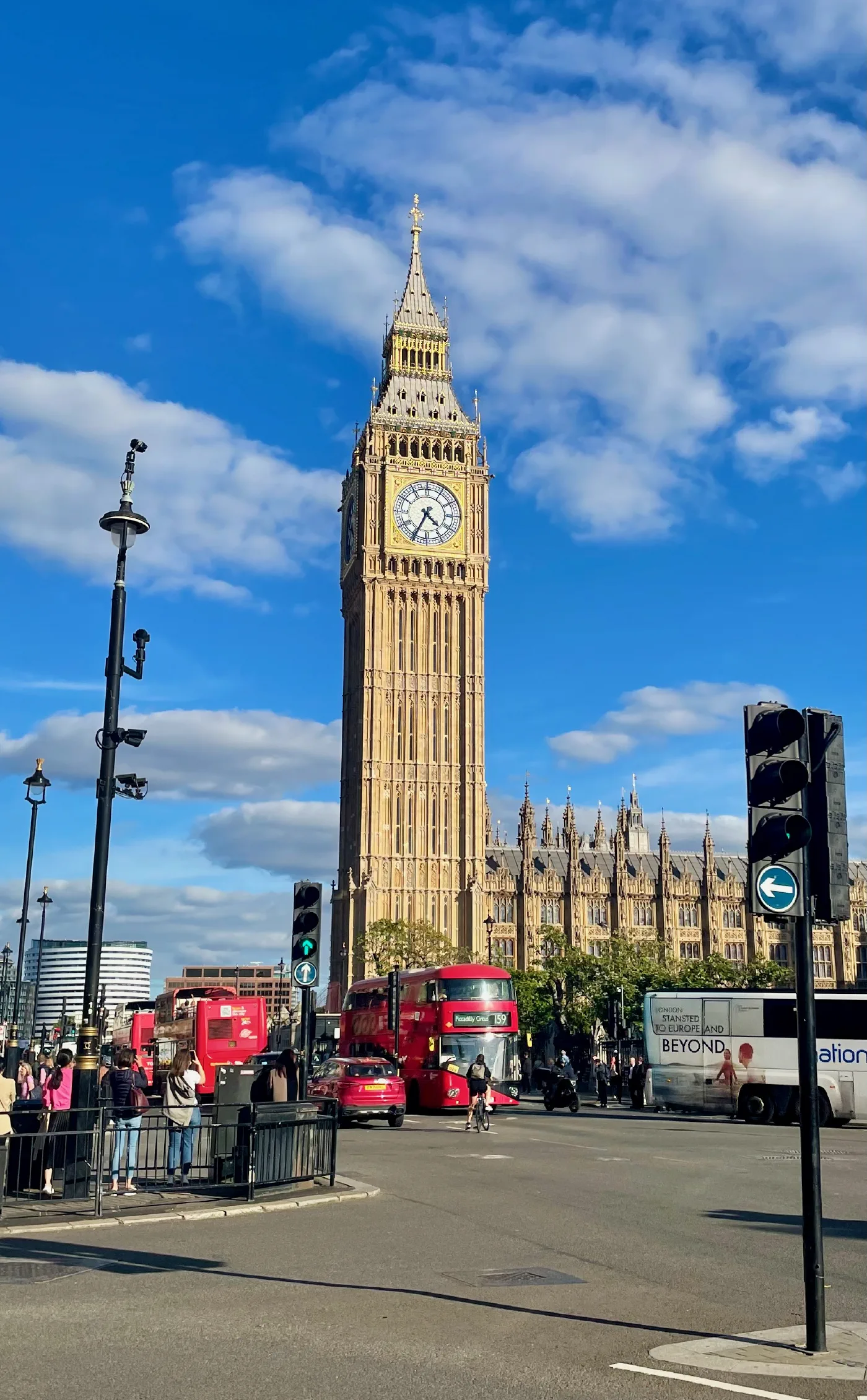 Big Ben is bigger than I anticipated