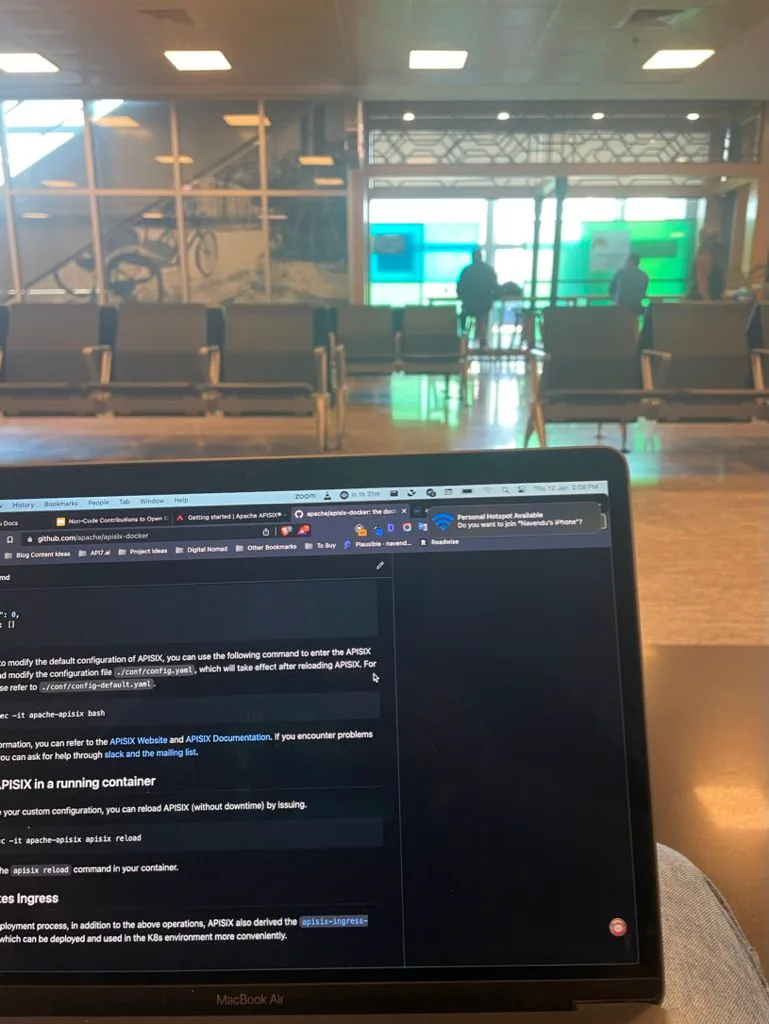 Work from airports