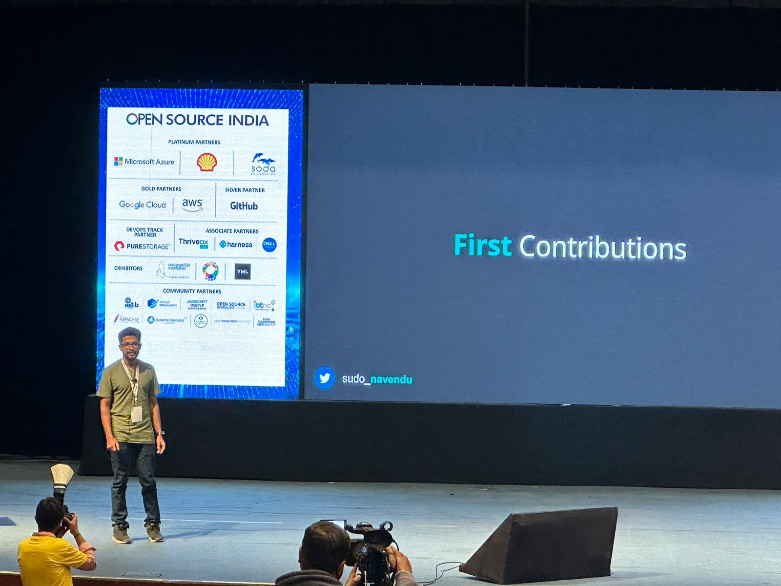 Speaking at Open Source India