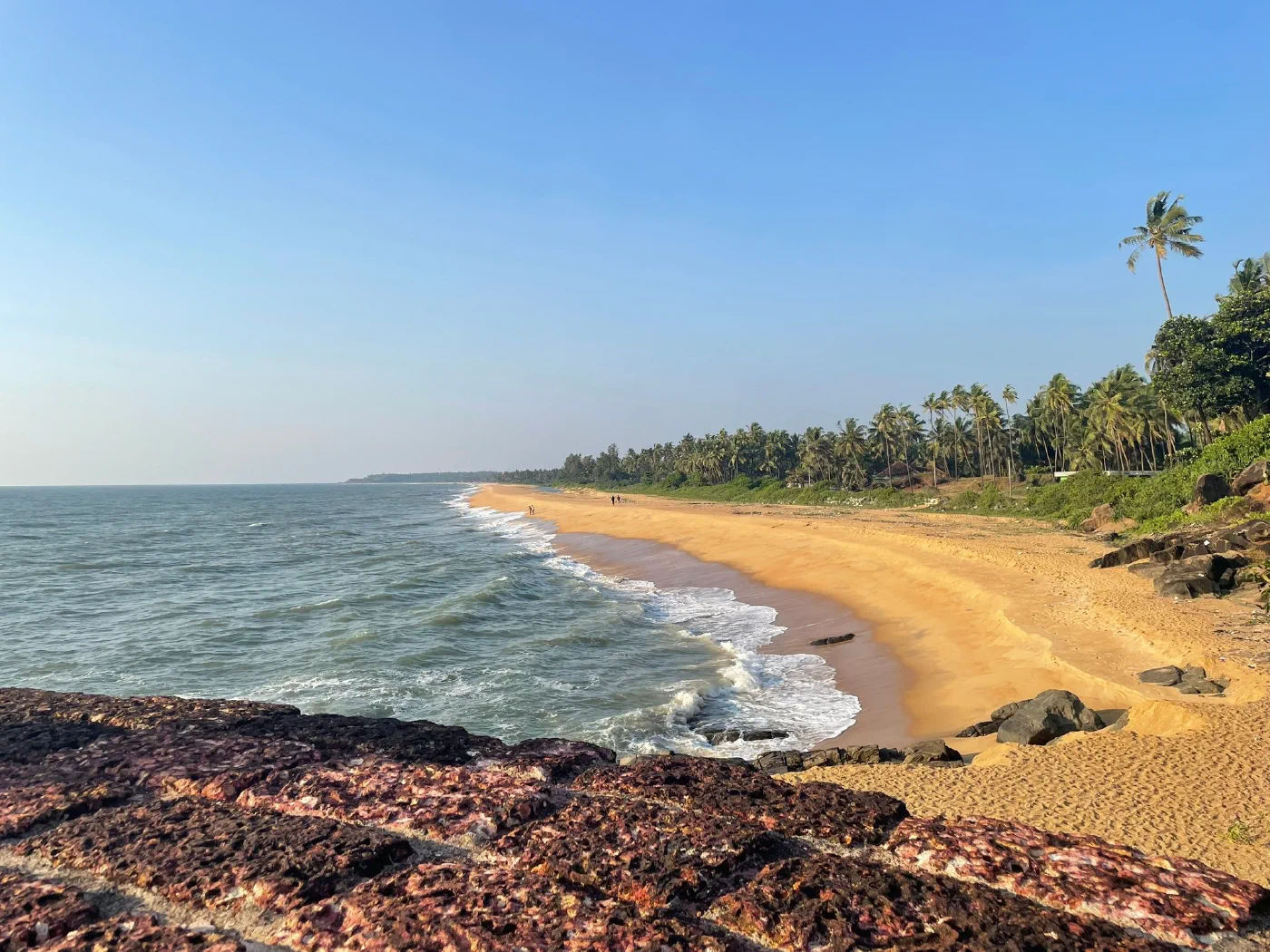 Arabian Sea from the Bekal Fort