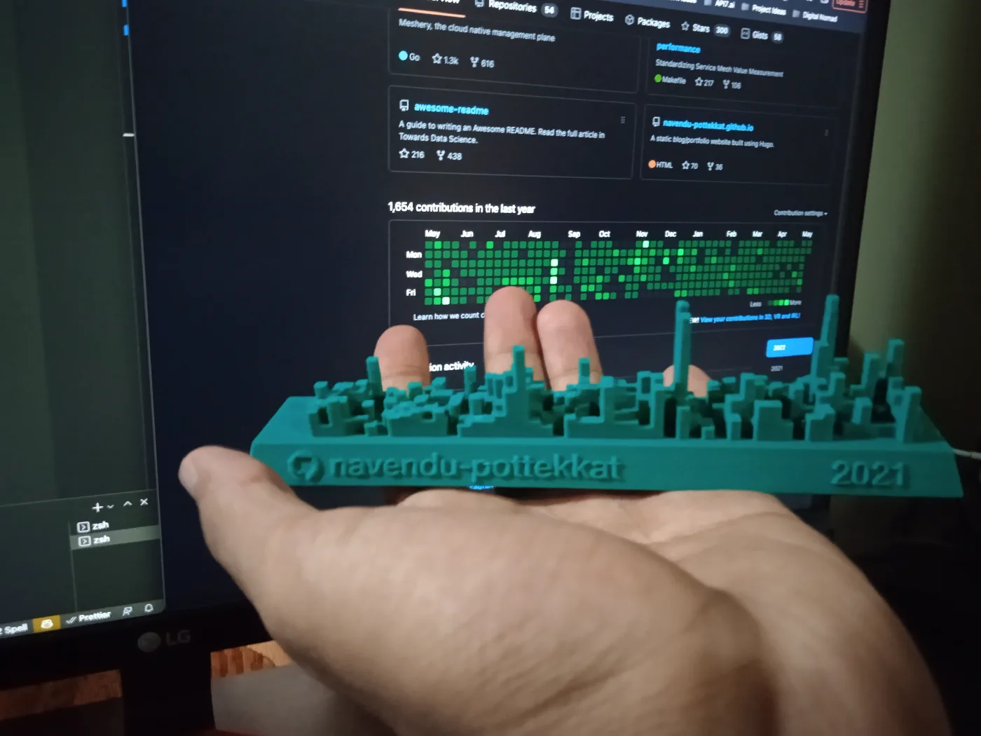 My GitHub city!
