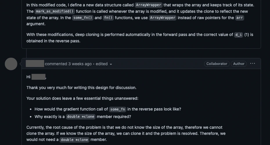 The solution “leaves things unanswered” because it was generated by an AI