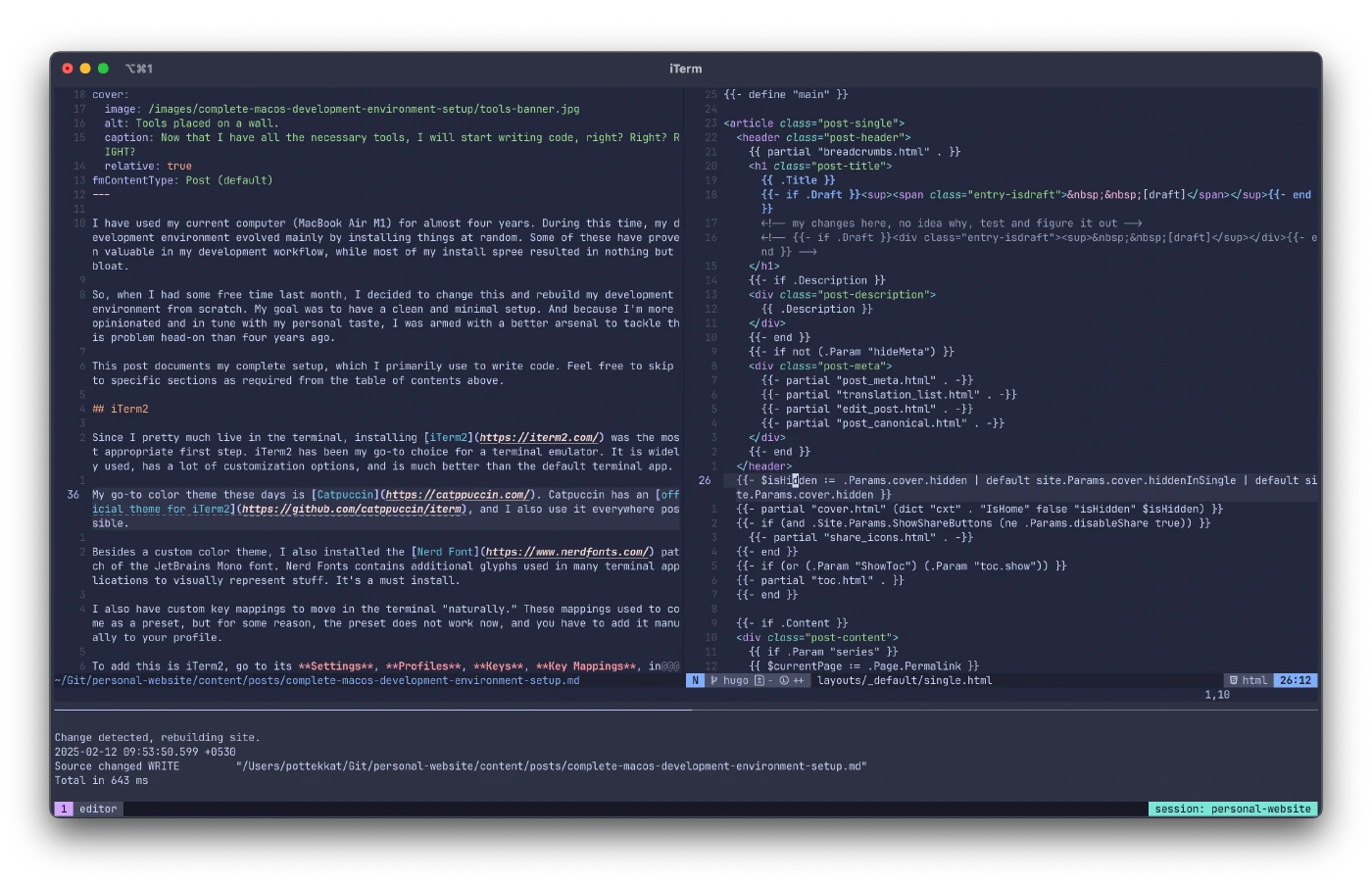 No I don&rsquo;t &ldquo;use&rdquo; NeoVim, I become NeoVim